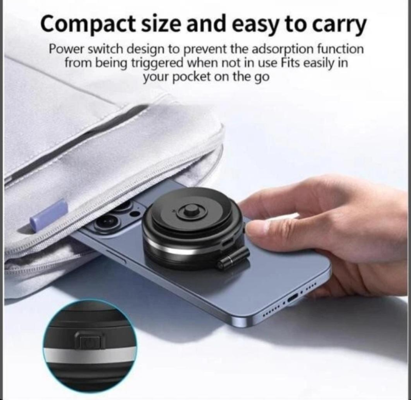 Universal Magnetic Car Phone Holder – 360° Rotatable Mount for All Smartphones - Image 4